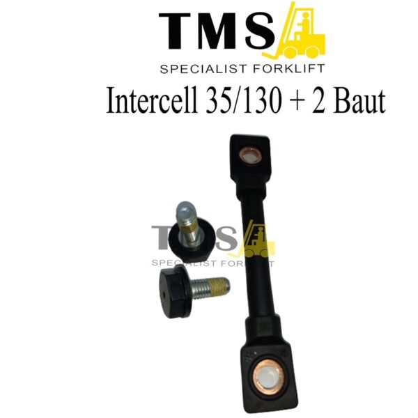 Intercell Battery Uk 35/130 For Forklift Electric dan Baut 2Pc