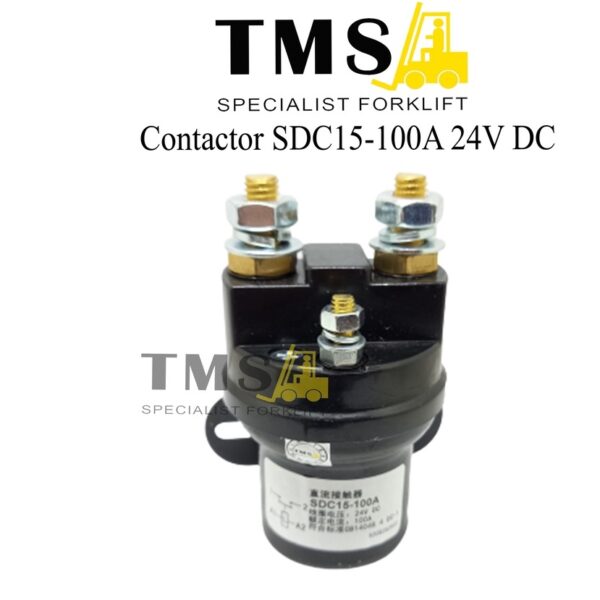 Contactor SDC15-100A 24V DC Contactors Selenoid 1NO for Forklift cars