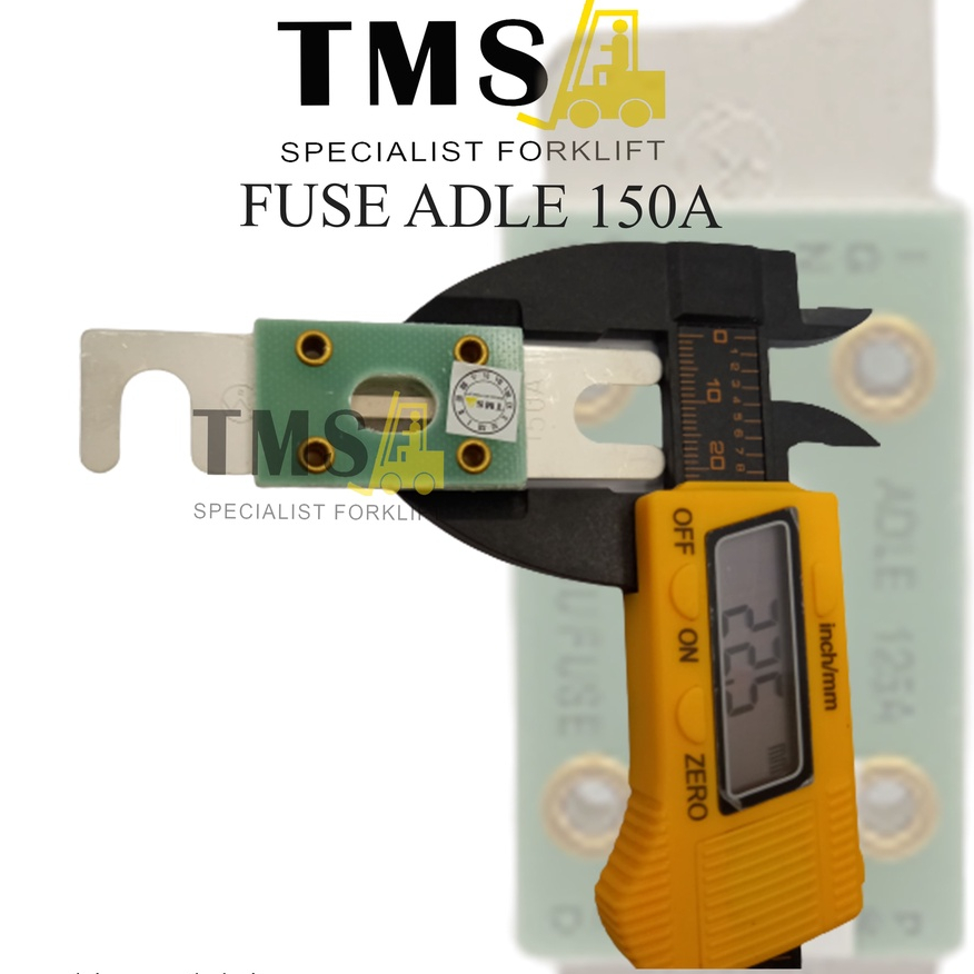 Fuse 150A Forklift Adle 32V-125V Glass Copper Laminated Sekring DC - Gambar 5