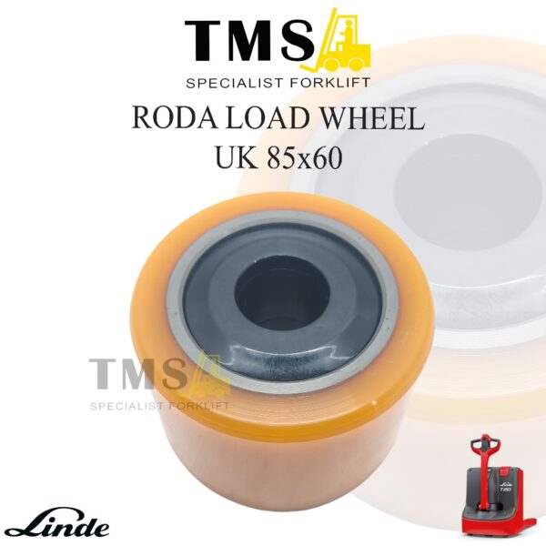 Roda Load Wheel Pallet Mover Stacker Hand Stacker 85x60 Forklift LINDE