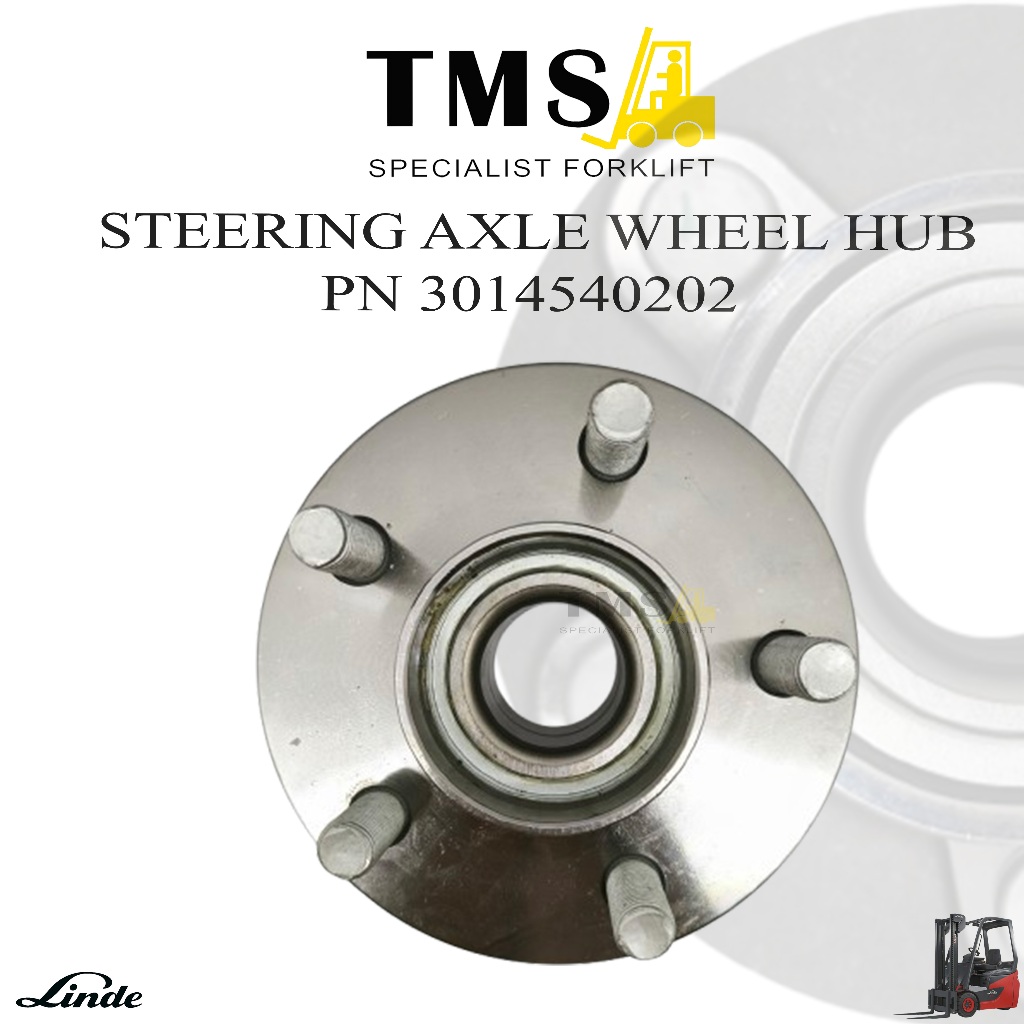 Steering Axle Wheel Hub 3014540202 Linde Truck E14 E16 E18 E20 Forklift Counter Balance Battery - Gambar 2
