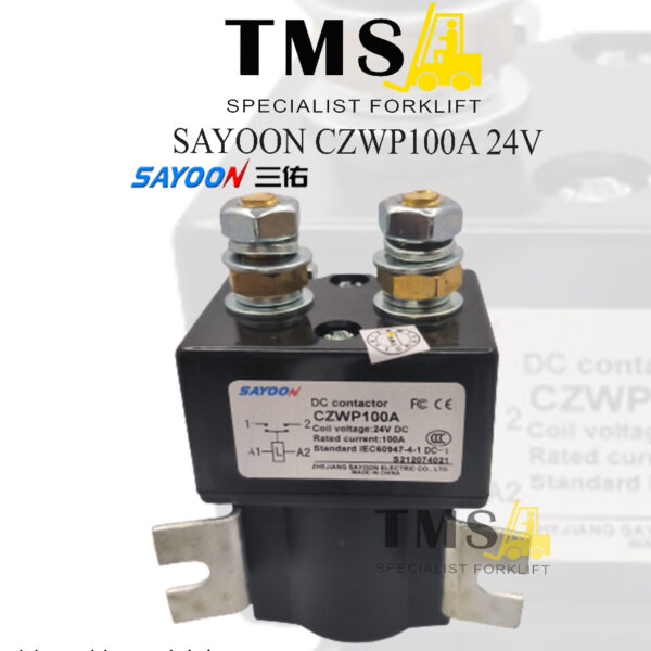 Sayoon Contactor SW80P CZWP100A 100A 24V DC kontaktor Eletric