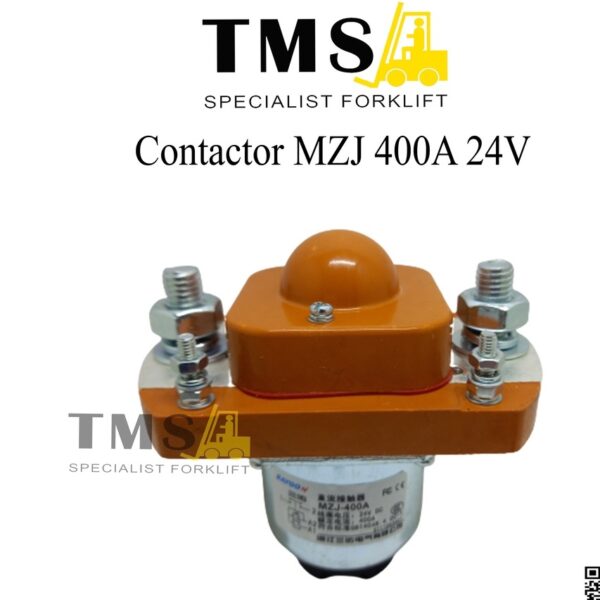 Contactor MZJ 400A 24V DC For Forklift Electric Selenoid Merk SAYOON