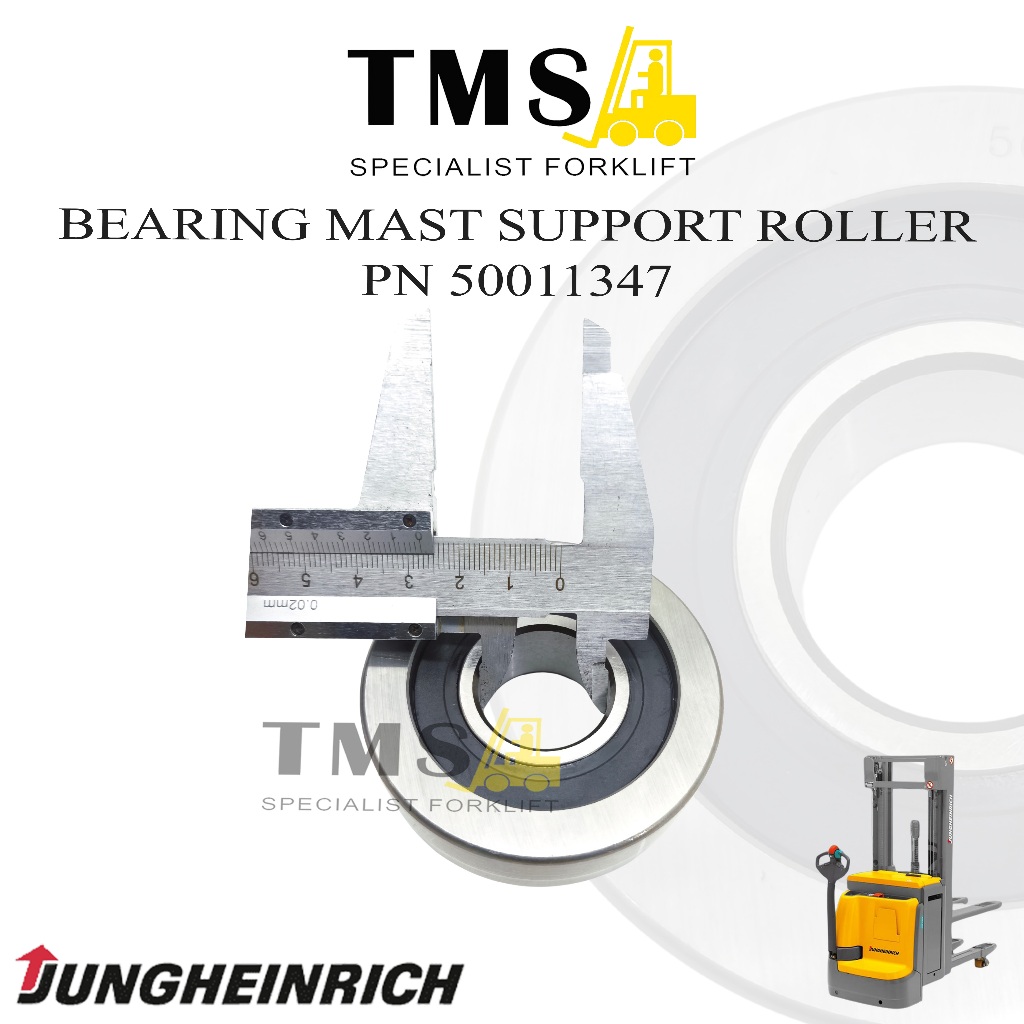 Bearing Mast Support Roller 50011347 Jungheinrich EJC ERC Forklift 75,9x28x26 - Gambar 4
