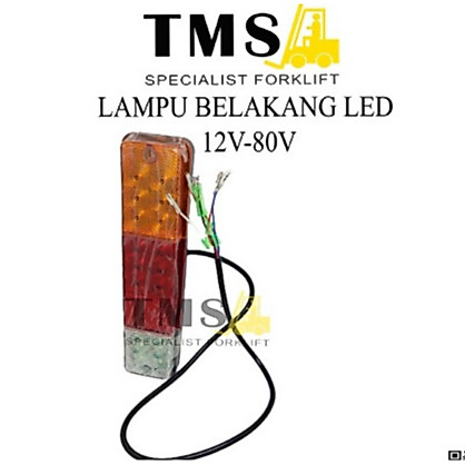 LED Rear Lamp Combination Lamp Back For Forklift 12-80V Lampu Belakang
