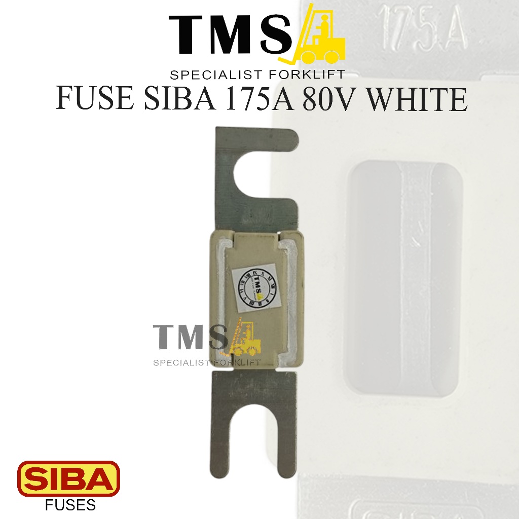 Fuse SIBA V-Fuses 9005805175 175A 80V Skring forklift Eletric FUSE SIBA Germany - Gambar 2