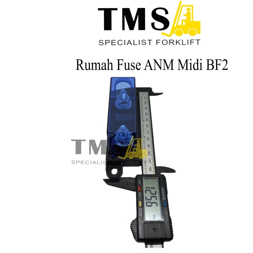 Rumah Fuse ANM Midi BF2 Fuse Holder For Forklift Hitam - Gambar 4