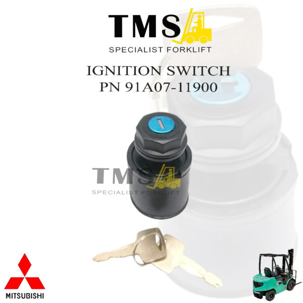 Kunci Kontak 91A0711900 Ignition Switch Mitsubishi Forklift 91A07-11900 2-3 Ton