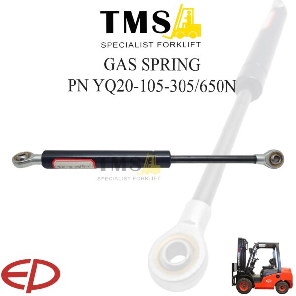 Gas Spring EP Forklift Part Number YQ20-105-305/650N