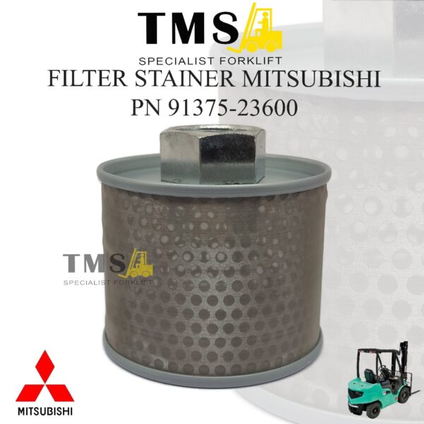 Filter Stainer 91375-23600 Forklift Mitsubishi Parts GRENDIA Hydraulic Filter