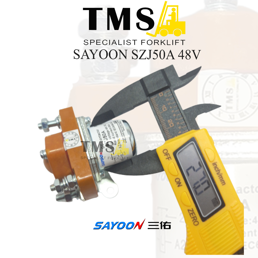 Contactor SZJ50A MJZ50A-D Sayoon 48V 1NO Normally Open 50A Kontaktor - Gambar 4