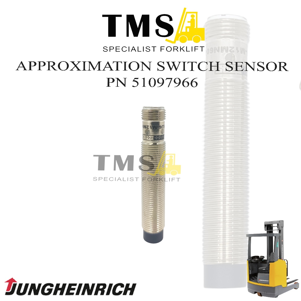 Sensor JUNGHEINRICH 51097966 Switch Induct APPROXIMATION ETV ETM Kapasitas Reachtruck 1-2 Ton - Gambar 2
