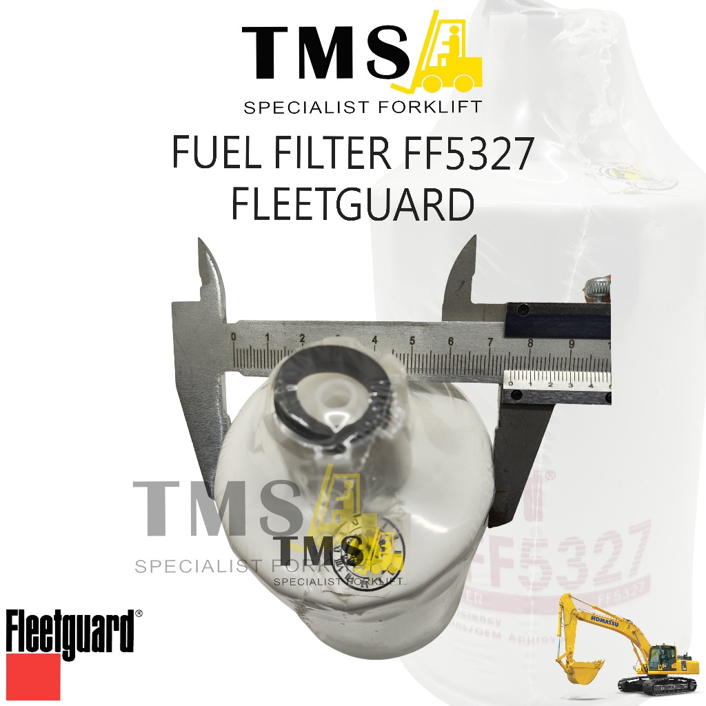 FUEL FILTER FF5327 FLEETGUARD Excevator - Gambar 4