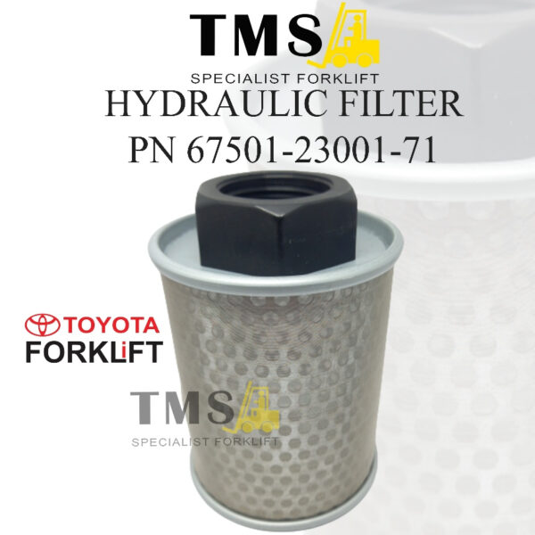 Filter Hydraulic Toyota Forklift 67501-23001-71 Hidrolik Filter