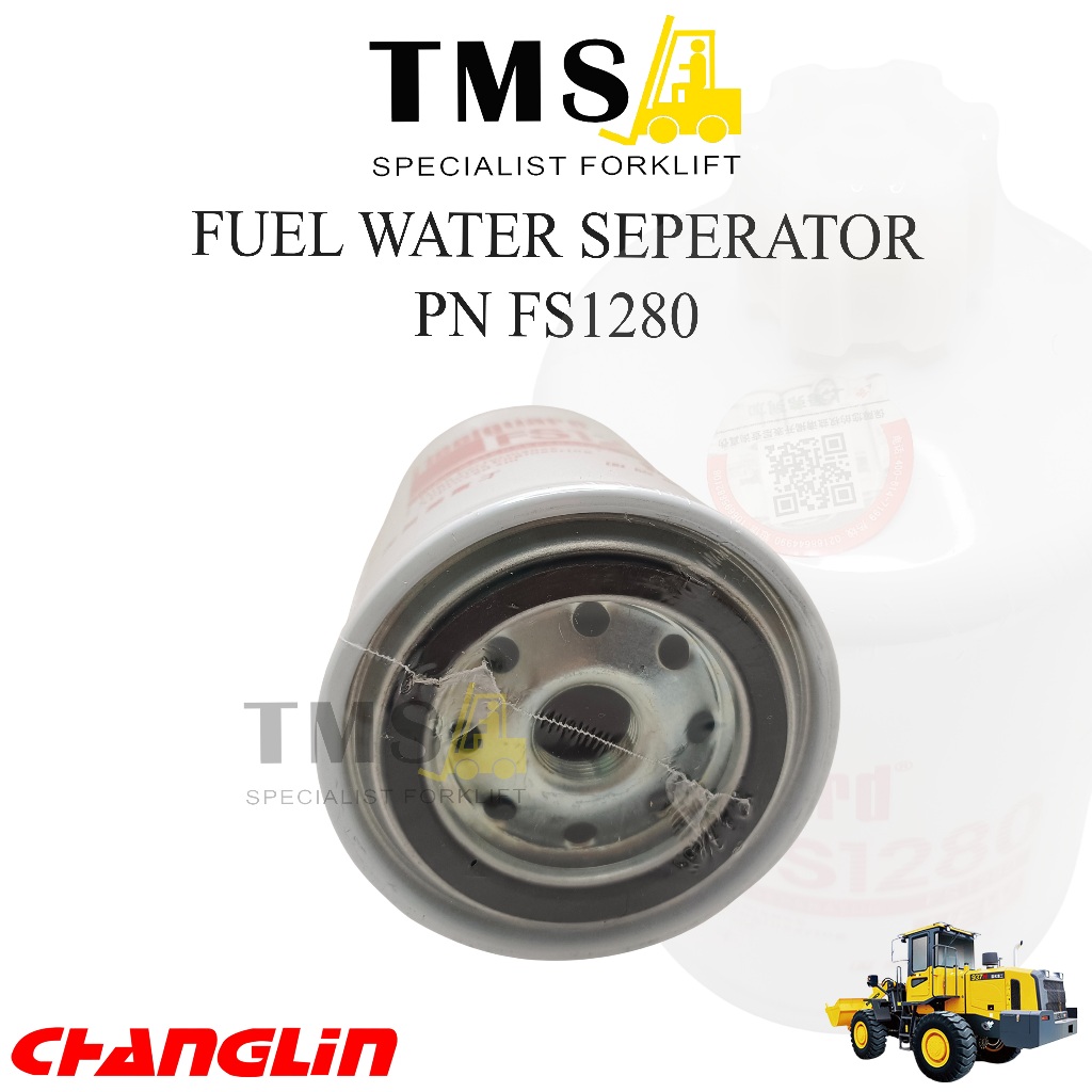Filter Fleetguard FS1280 Fuel Water Separator Sparepart Alat Berat excavator - Gambar 3