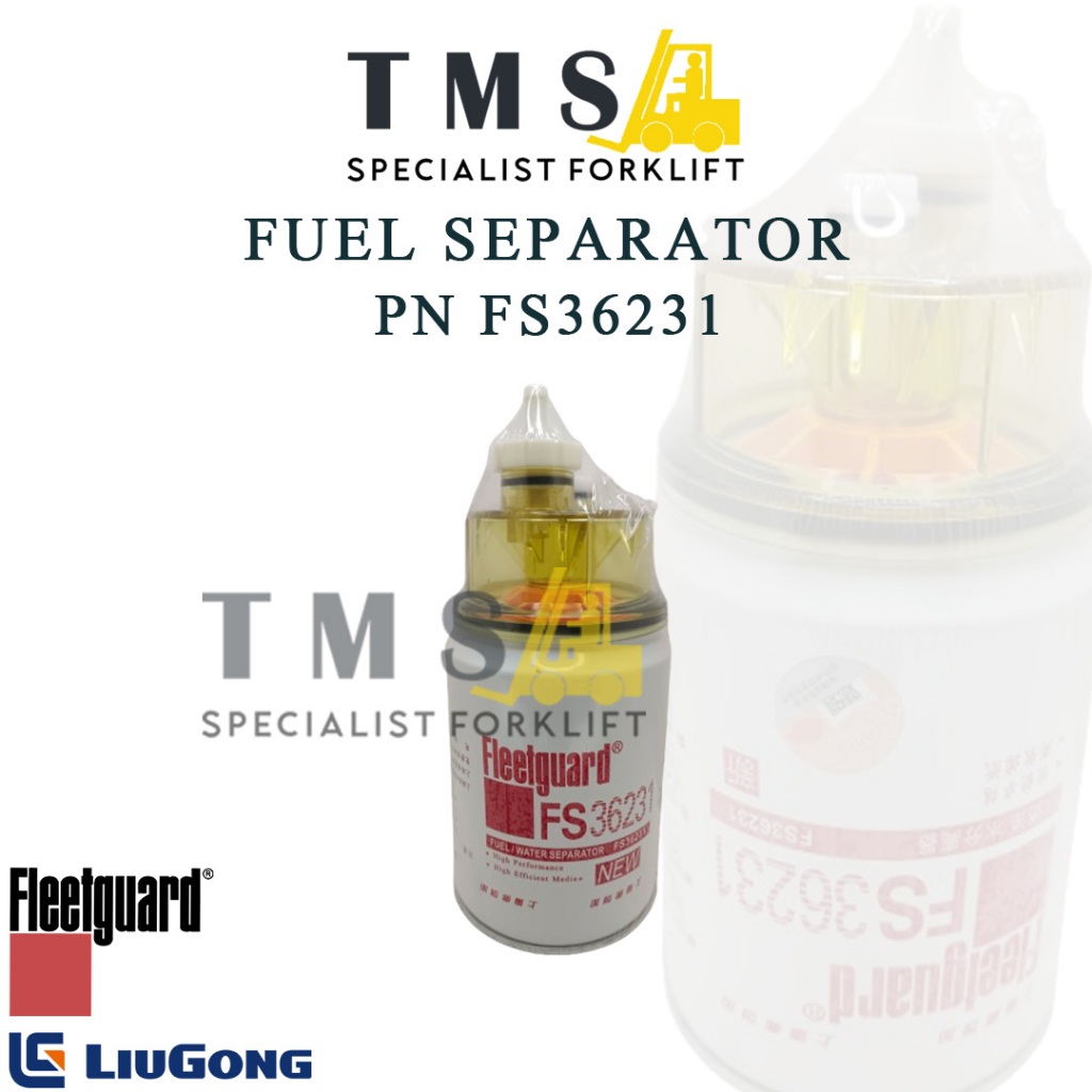 Fuel Separator Excavator Part Number FS36231 - Gambar 2