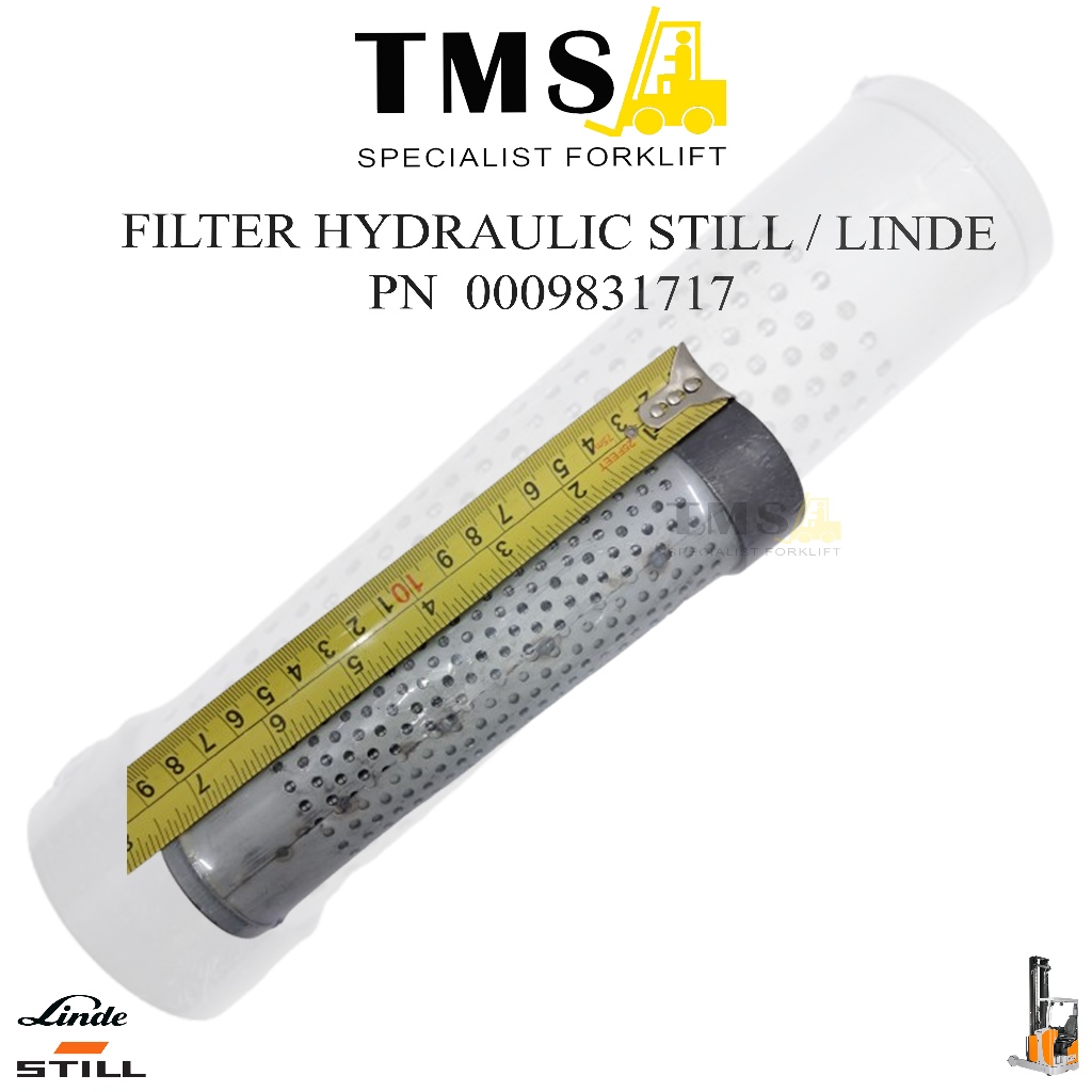 Filter Hydraulic 0009831717 Still Forklift Linde Forklif Electric - Gambar 2