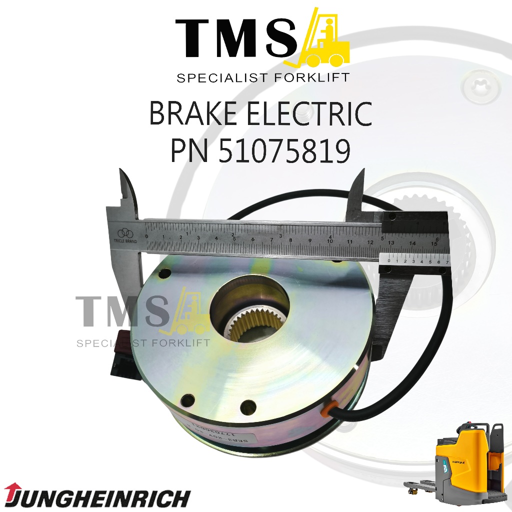 Brake Electric PN 51075819 Electric Brake Assembly Forklift Jungheinrich ERE ERD ESE EKS - Gambar 4