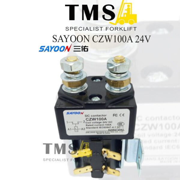 Kontaktor Sayoon SW80 CZW100A 100A 24V Contactor Not Albright ZJW CZW