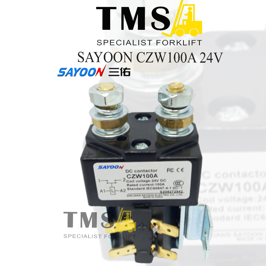 Kontaktor Sayoon SW80 CZW100A 100A 24V Contactor Not Albright ZJW CZW