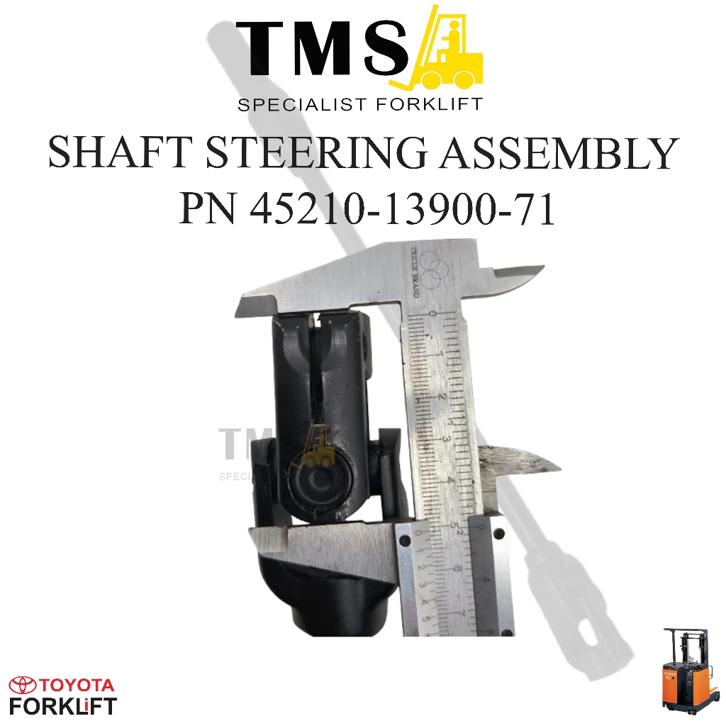 Steering Shaft Assembly 45210-13900-71 for Toyota Forklift 7FBR10 7FBR13 7FBR15 7FBR18 Reach truck - Gambar 3