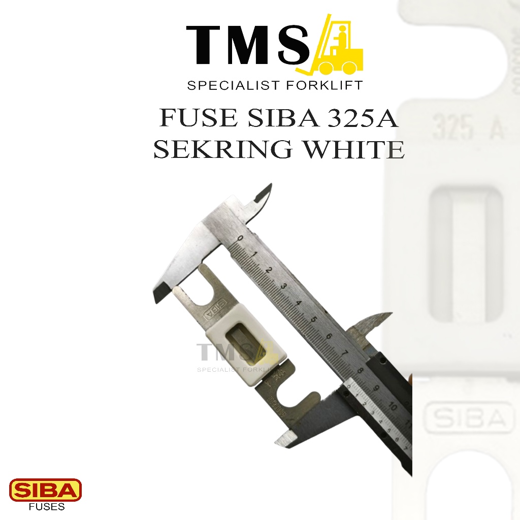 SIBA Fuse 9005805 325A VFuse Skring Forklift Germany Fuse 80V Pallet mover - Gambar 2