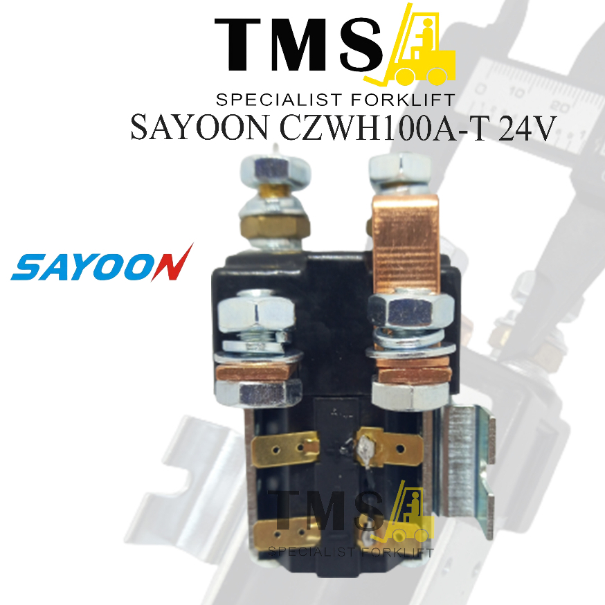 Sayoon Contactor SW85 CZWH100A-T 100A 24V Eletric Forklift CZWH - Gambar 3