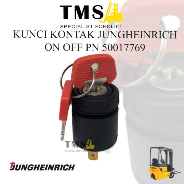 Kunci Kontak Forklift Jungheinrich 50017769 Reachtruck Switch Ignition Switch On Off Counter Balance
