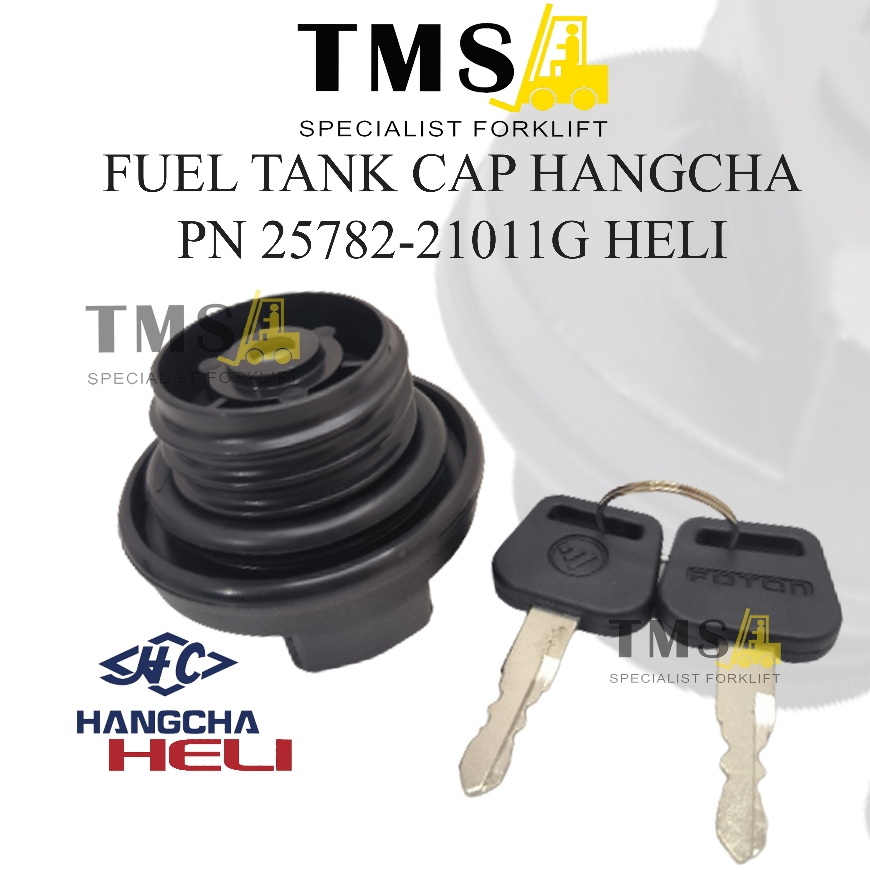 Tutup Bensin Fuel Tank CAP 25782-21011G HELI Hangcha - Gambar 2