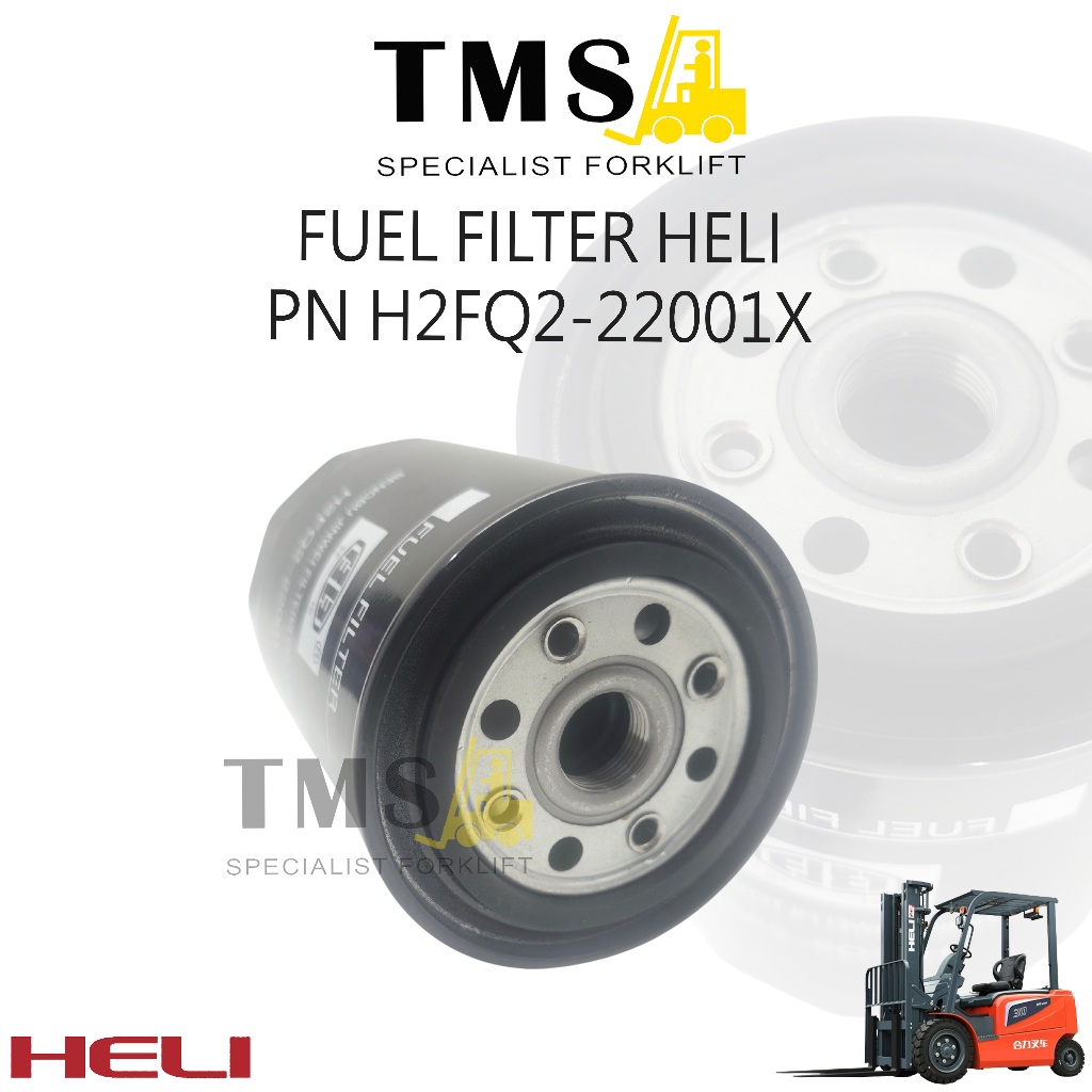 Fuel Filter Forklift HELI Part Number H2FQ2-22001X Forklift CPCD - Gambar 2