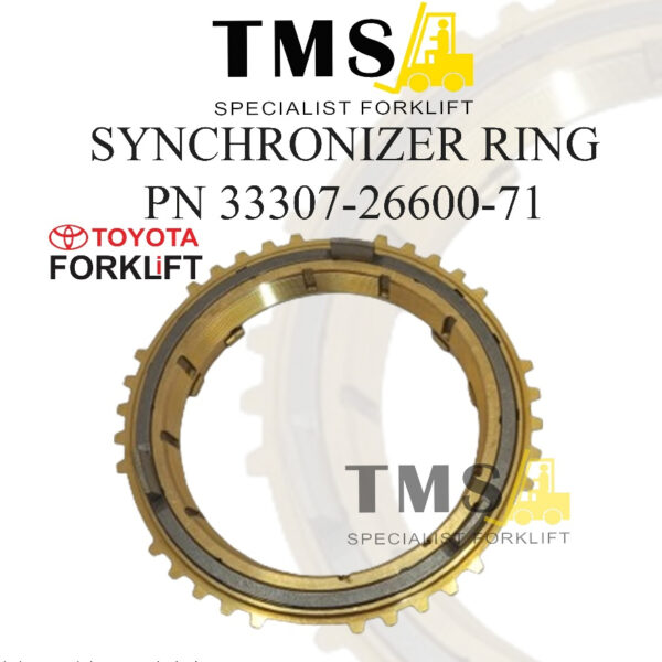 Synchronizer Ring 33307-26600-71 Syncromis Toyota Forklfit 8FD10 - 8FD