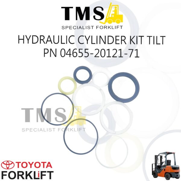 hydraulic Cylinder Kit Tilt Part Number 04655-20121-71 for Toyota 8FD 8FG