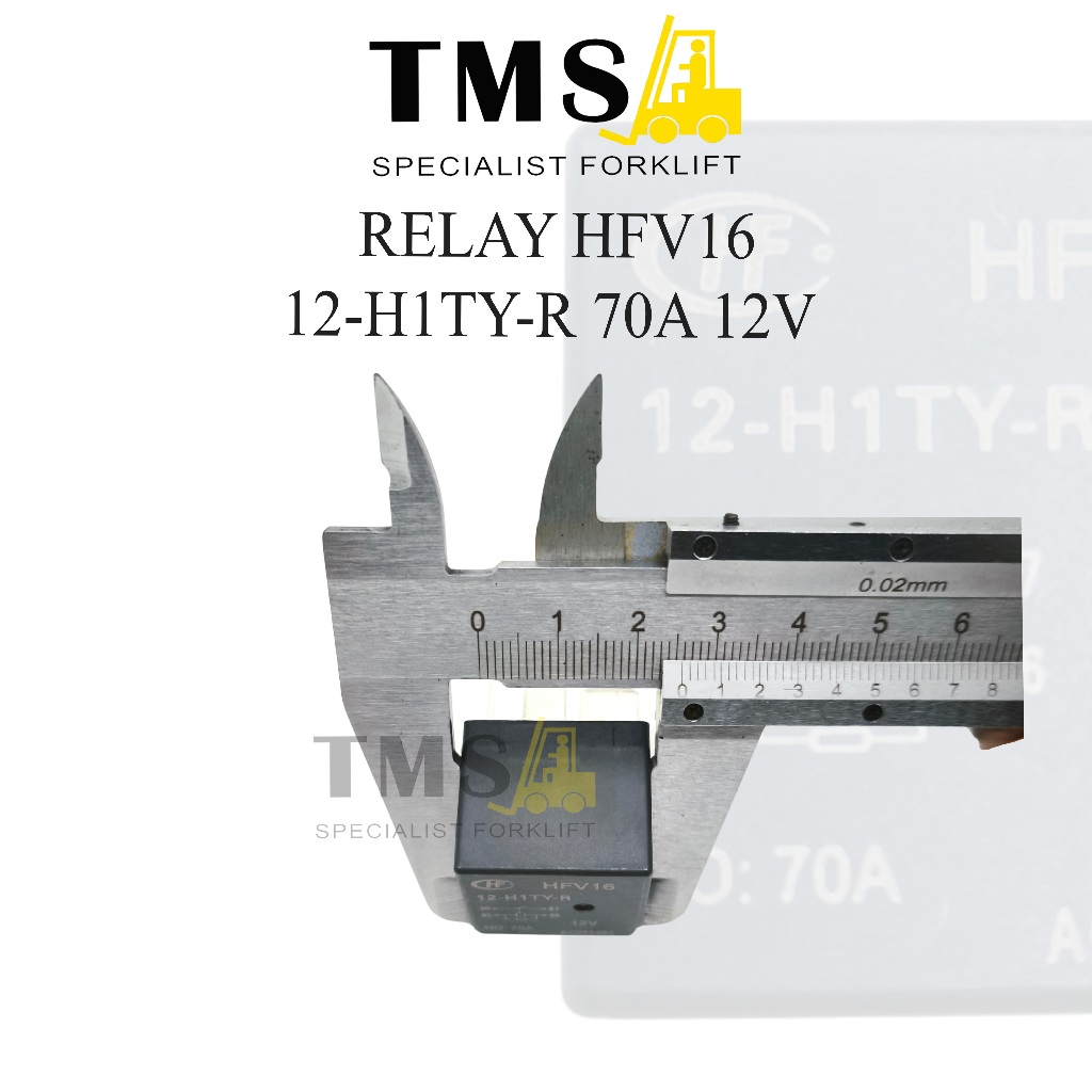 Relay HFV16 12-H1TY-R 70A 12V 4 Pin - Gambar 5