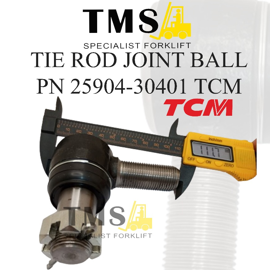 Tie Rod Ball Joint 25904-30401 TCM Forklift FD70 Kanan Kaki Forklift - Gambar 3