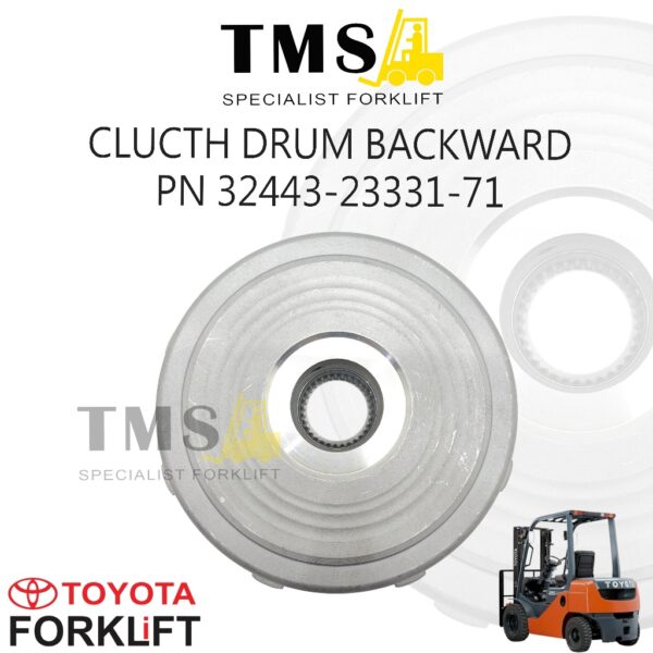 Part Number 32443-23331-71 Clutch Drum Backward Forklift Toyota 7FD/7FG 8FD/8FG