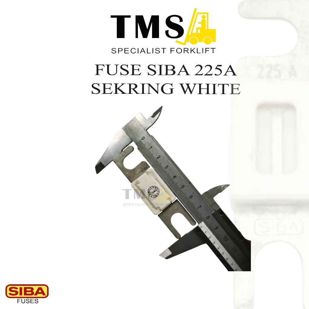 SIBA V-Fuse Fuse Sekring 225A Forklift Stacker 80V DC SIBA ANL Fuse - Gambar 3