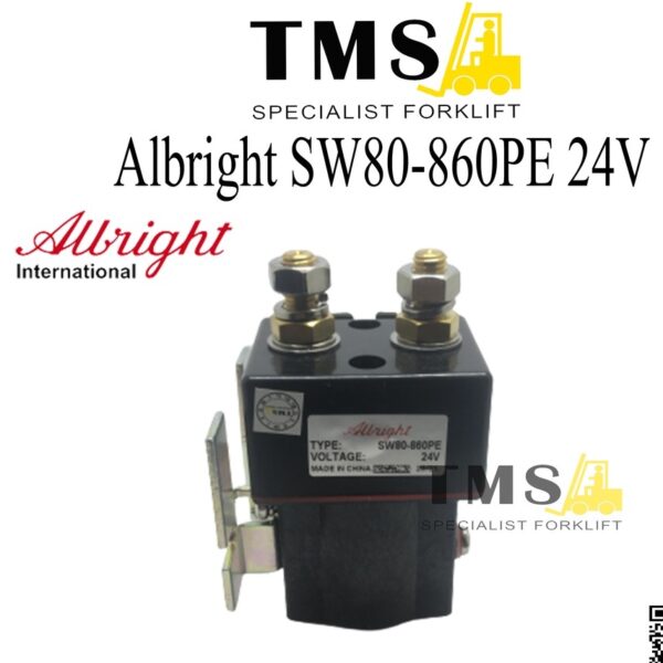 Albright contactor SW80-860 PE 24V for forklift jungheinrich