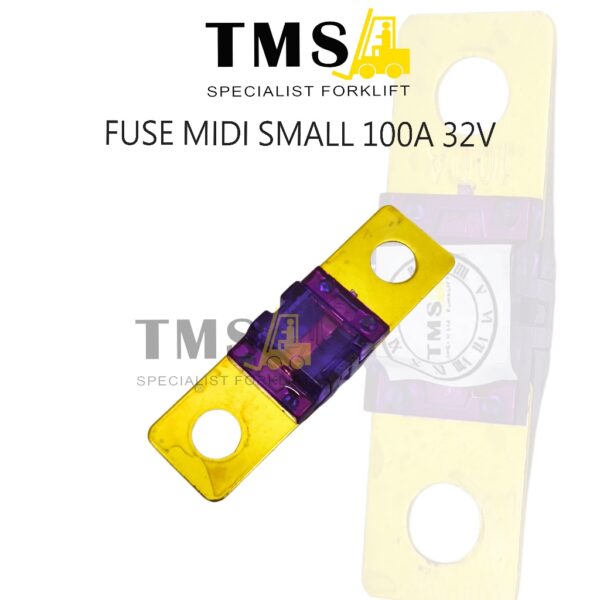 Fuse BF1 small Midi 100A 32V for Forklift - Sekring BF1 100A 32V