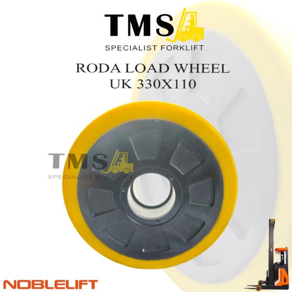 Roda Load Wheel Noblelift Reachtruck RT16 - RT20 330x110 Forklift Electric noble Lift