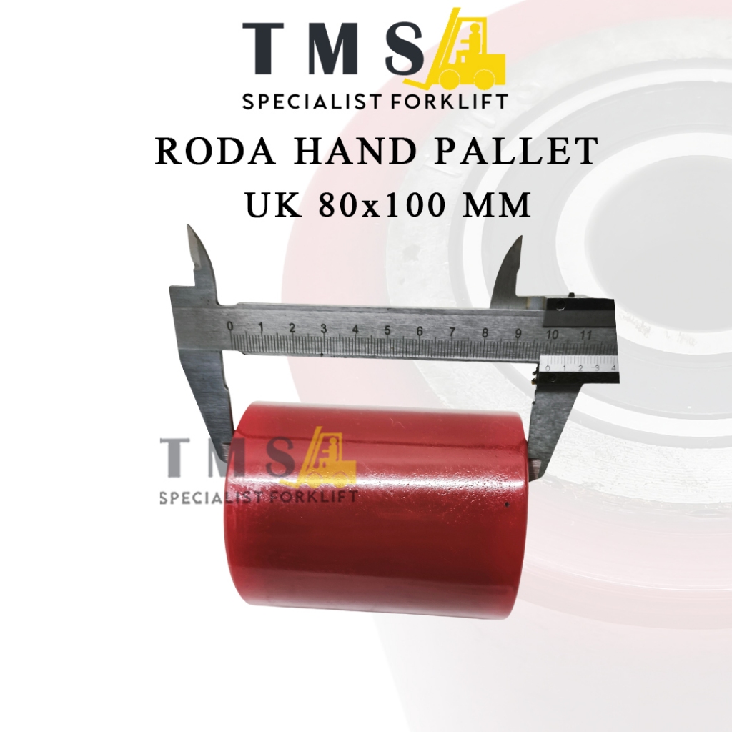 Roda Hand Pallet 80x100 Load Wheel Heavy Duty - Gambar 5