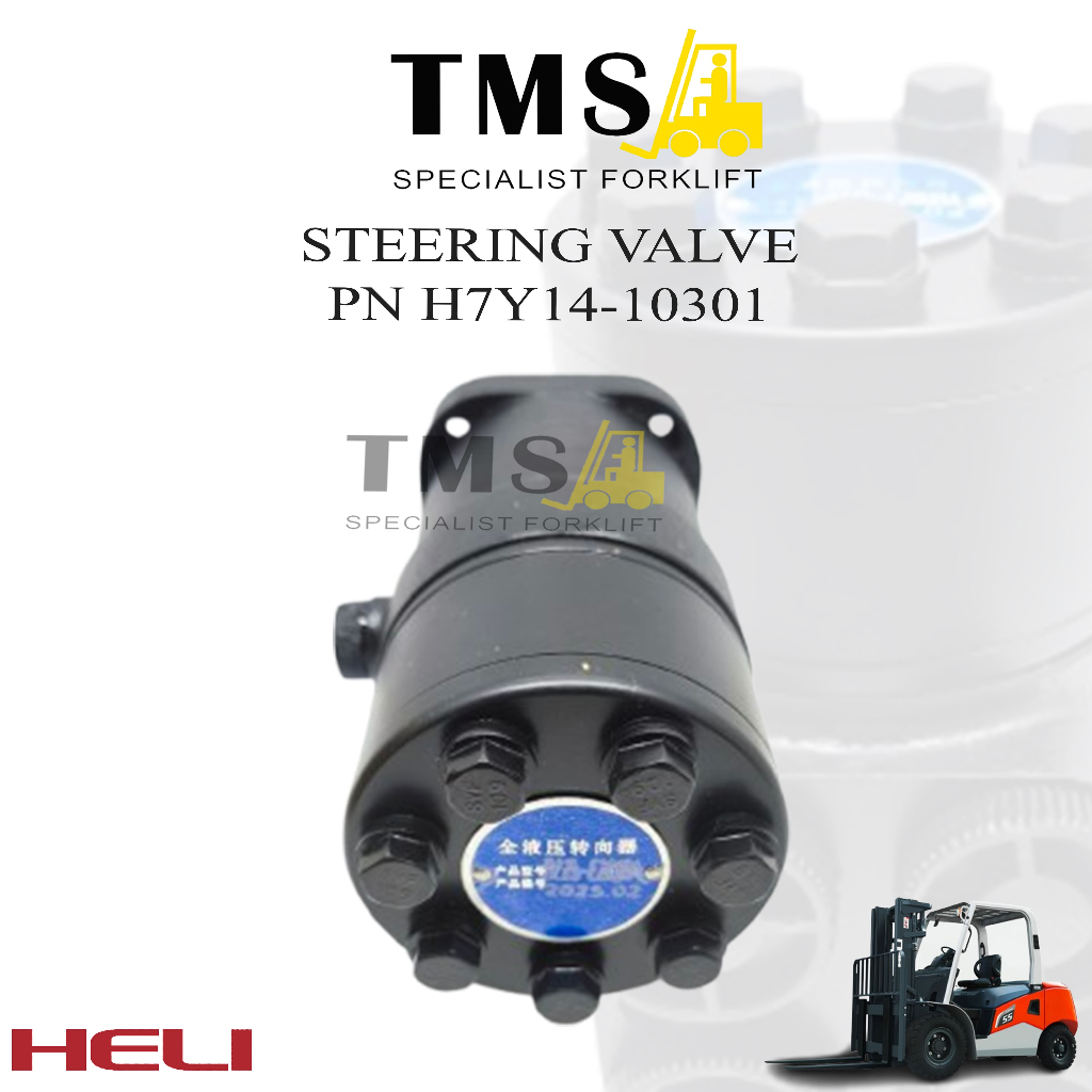 Gear Steering H7Y14-10301 Steering Valve HELI CPCD50 - 70 Kapasitas 5 - 7 Ton - Gambar 2