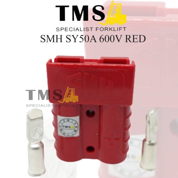 Plug Battery SMH SY50A 50A Red not SB Anderson Forklift Battery