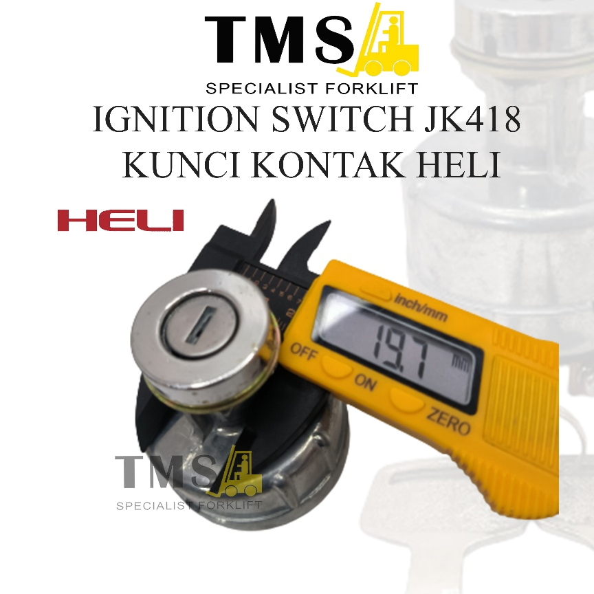 Kunci Kontak HELI Forklift JK418 Ignition Switch 6 PIN - Gambar 4