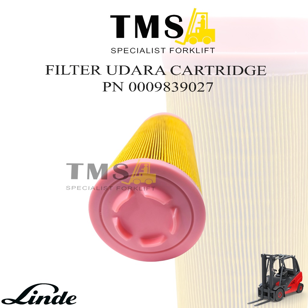 Filter AIR 0009839027 CARTRIDGE LINDE Forklift 351 H30 Filter Udara - Gambar 3