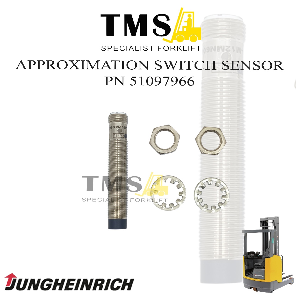 Sensor JUNGHEINRICH 51097966 Switch Induct APPROXIMATION ETV ETM Kapasitas Reachtruck 1-2 Ton