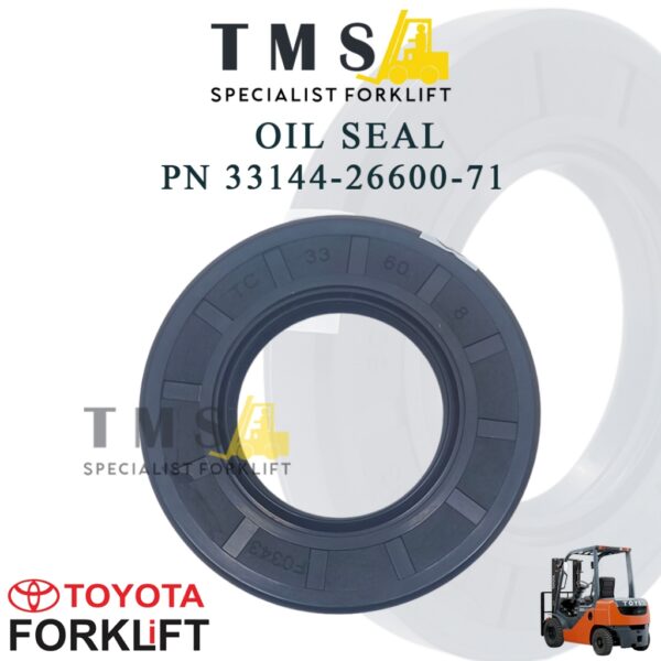 Seal Oil Toyota Forklift Part Number 33144-26600-71 Seal As Roda Depan Forklift
