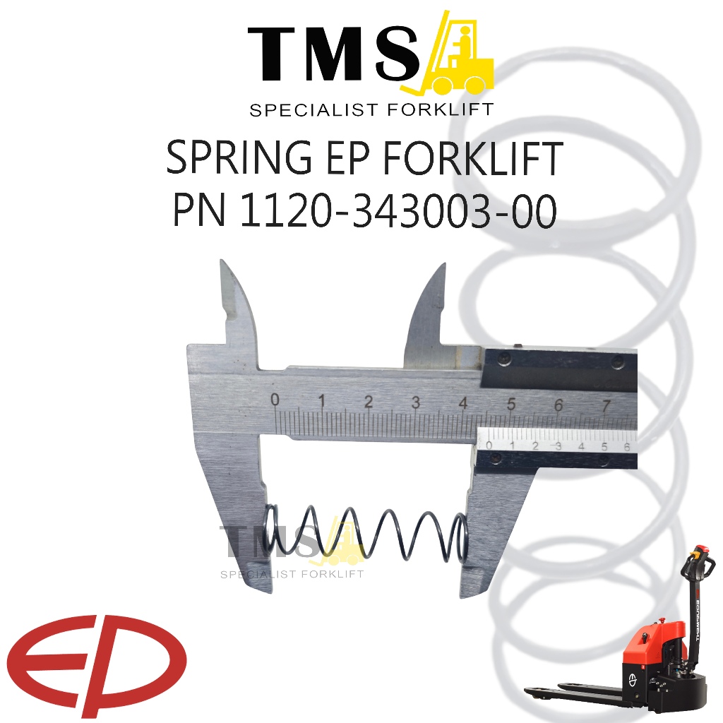 Spring EP Forklift Part Number 1120-343003-00 per pegas Forklift - Gambar 5
