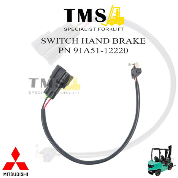 Switch Hand Brake 91A51-12220 Forklift Truck Mitsubishi Forklift FD20 - FD30