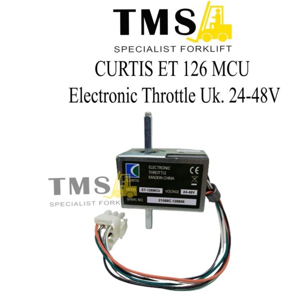 Curtis ET-126MCU 24V-48V Electronic Throttle PN 18130701-126