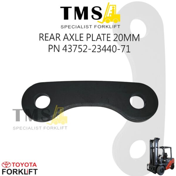 Steering Link Plate Part Number 43752-23440-71 Toyota Forklift 7FD30 Rear Axle Plate 20mm